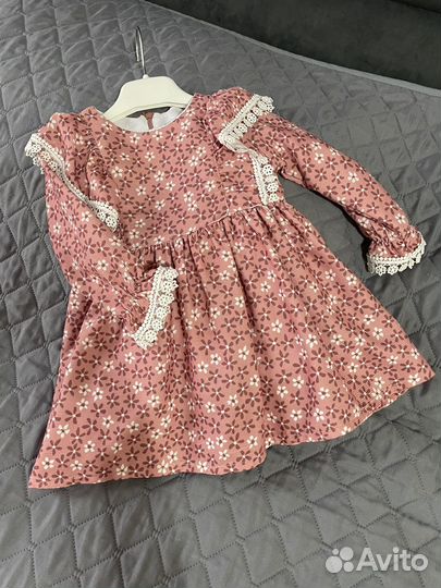 Платье для девочки 9-12мес