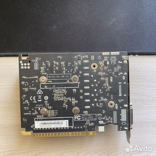 Видеокарта gtx 1050 ti zotac