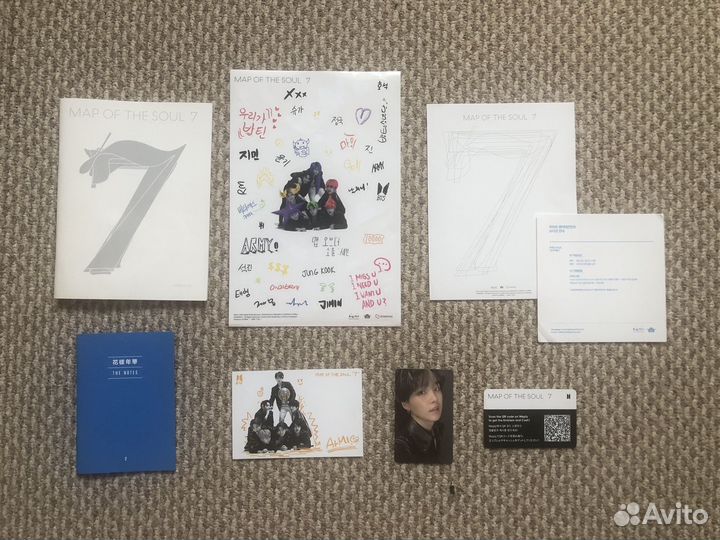Альбом BTS Map of the soul 7, version 2