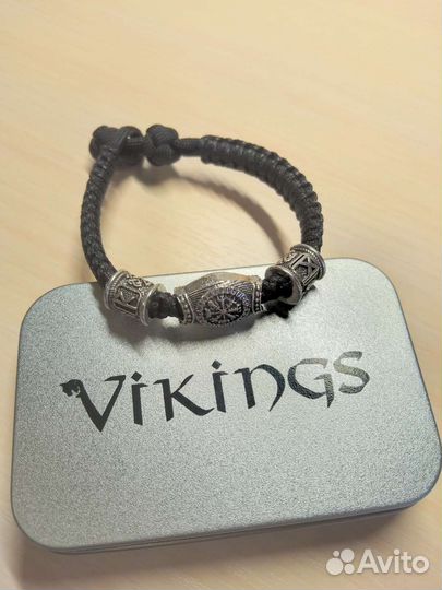 Молот Тора компас Викинга Скандинавский волк