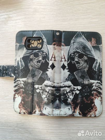 Чехол книжка для телефона xiaomi poco x3 pro