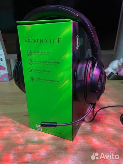 Наушники razer kraken x lite