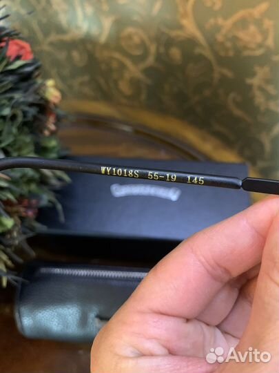 Очки chrome hearts прозрачные