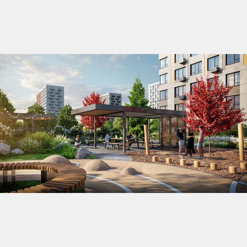 1-к. квартира, 35,9 м², 12/15 эт.