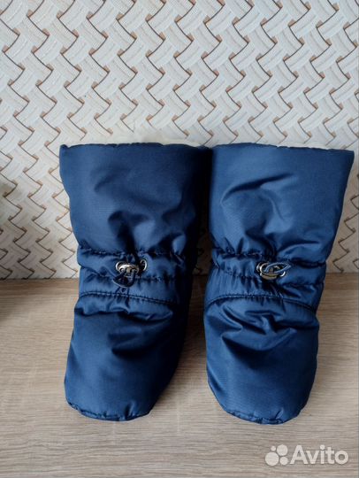 Зимние пинетки на овчине сапожки чуни