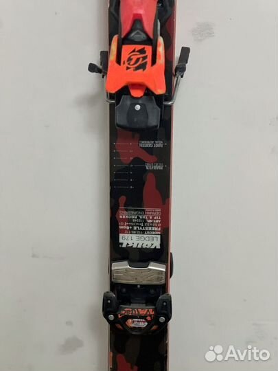 Горные лыжи twin tip volki 179