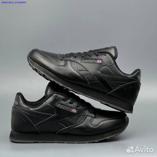 Кроссовки Reebok Classic Black (Арт.90107)