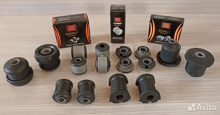 Сайлентблоки ваз 2190-2191, 2192, 2194 (стаб.22мм)