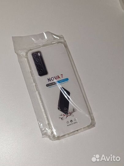 Силиконовый чехол на huawei nova Y70 2020