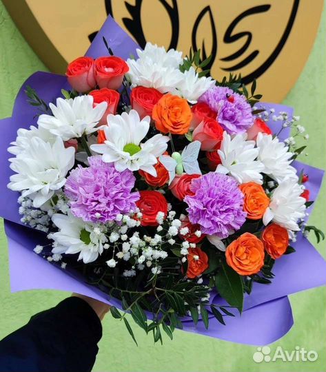 Живые цветы букеты