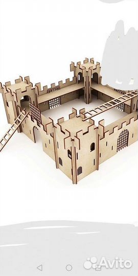 Крепость из дерева