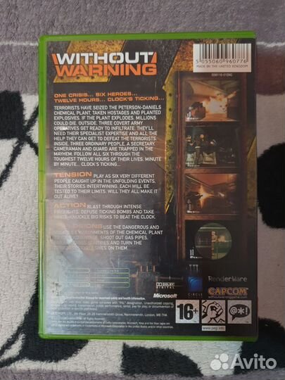 Without Warning Xbox