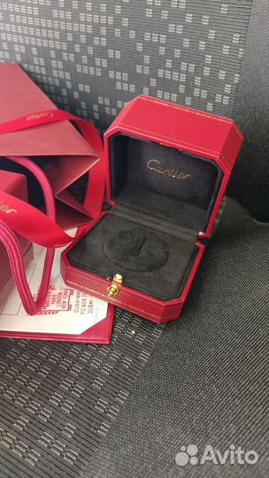 Коробка для широкого кольца cartier