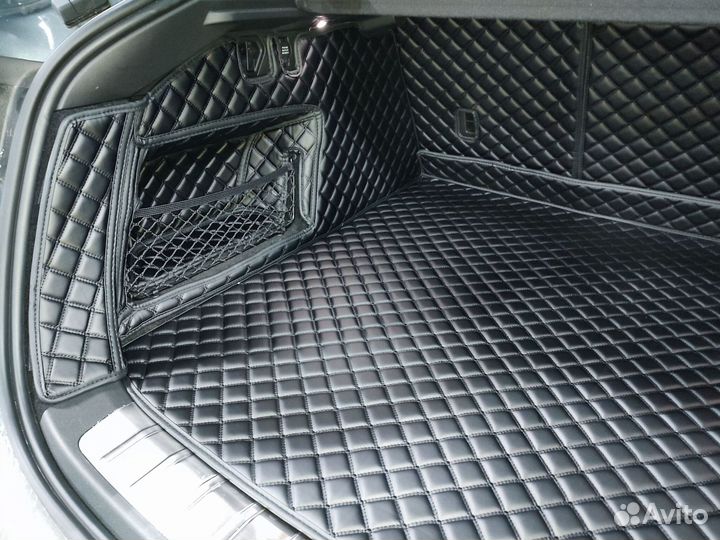 3Д (3D) коврики из экокожи geely Джили