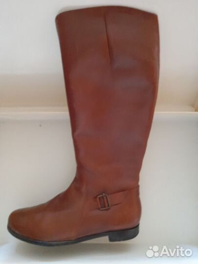 Сапоги женские натуральная кожа 42