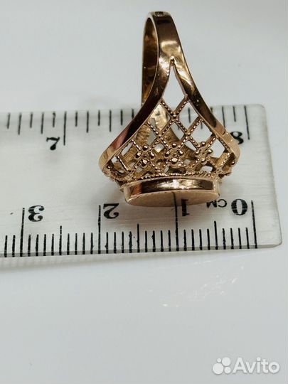Перстень золотое кольцо 583 СССР