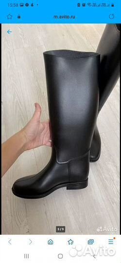 Продам сапоги для конного спорта р.37