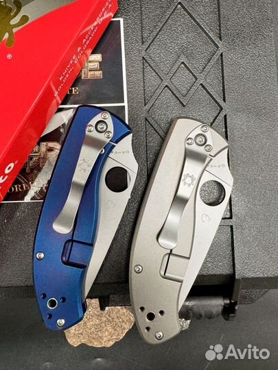 Нож spyderco Tenacious Titanium