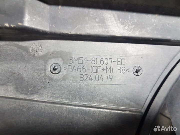 Диффузор с вентилятором ford focus 2