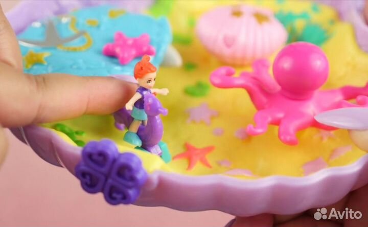 Новый набор Polly pocket Морская ракушка