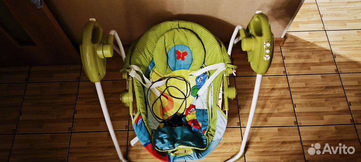 Электронные качели для новорожденных