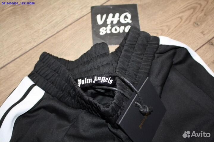 Palm Angels штаны черные (Арт.37061)