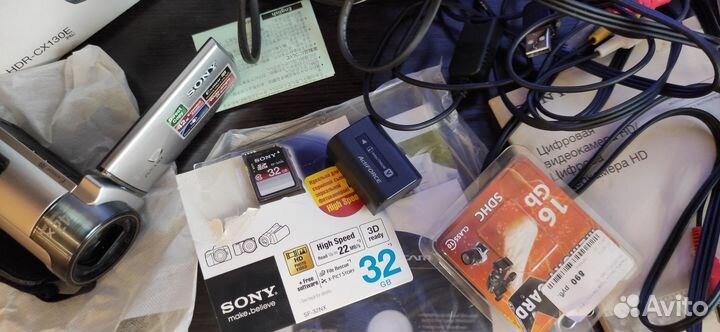 Видеокамера sony handycam