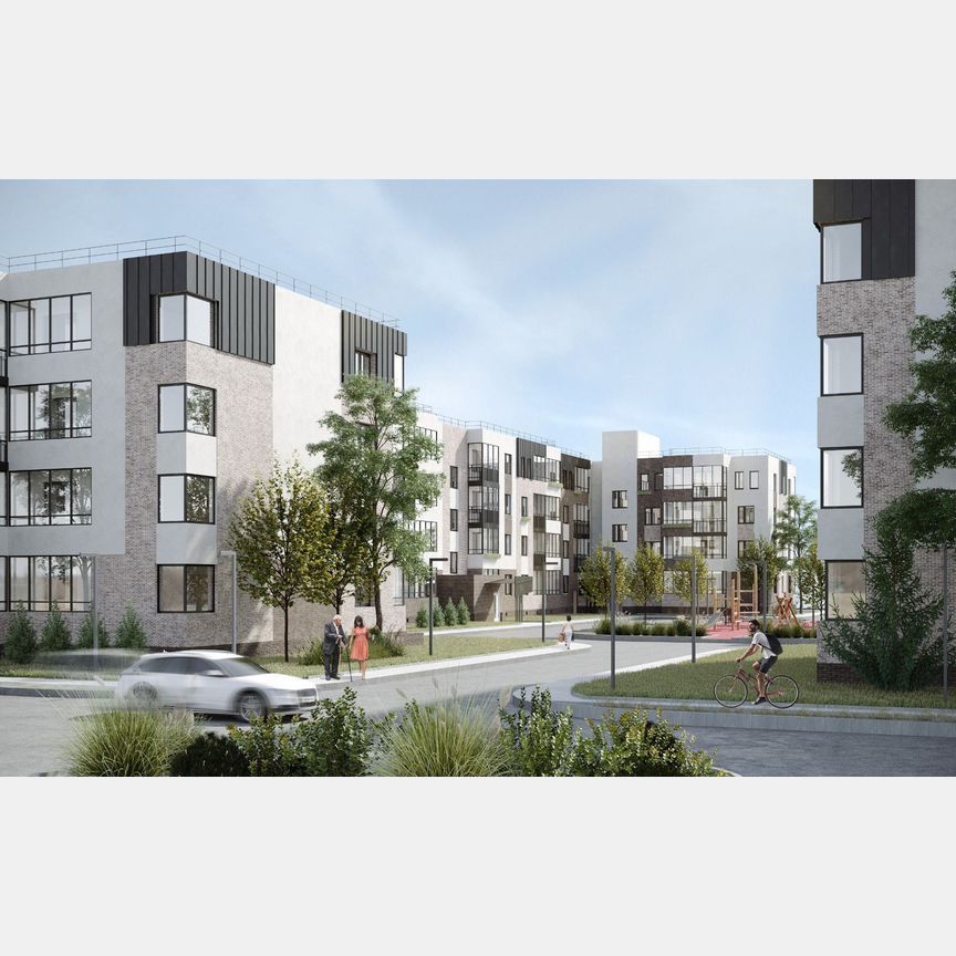 2-к. квартира, 67,3 м², 1/4 эт.