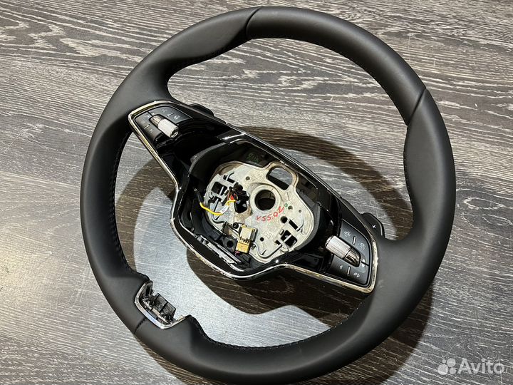 Руль с подогревом и лепестками skoda 2021