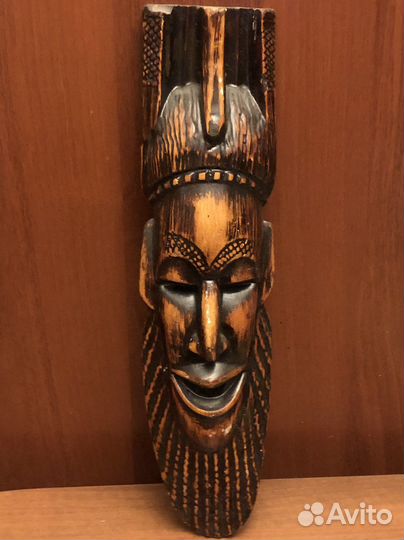 Панно. Маска. Лицо. Гипс