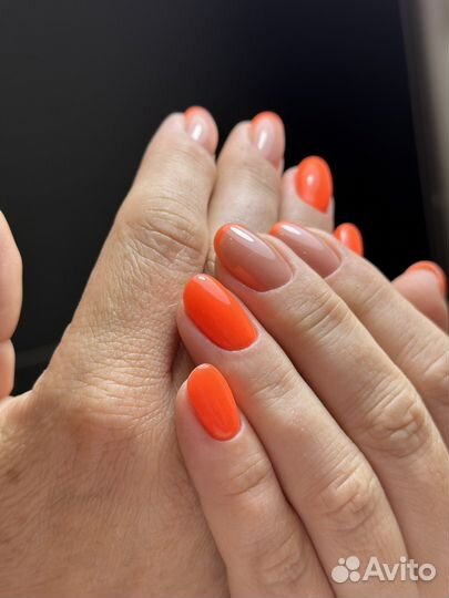 Маникюр с покрытием гель-лаком