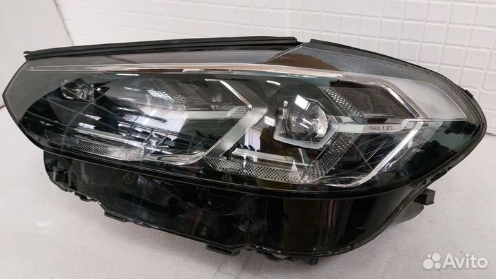 Фара левая BMW X3 X4 G01 G02 рестайлинг LED Chrome