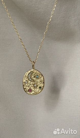 Колье из ювелирной стали Starry sky