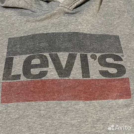 С большим лого худи Levis оригинал