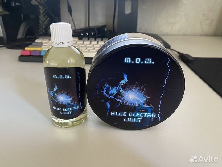 Набор для бритья M.O.W. Blue Electro Light