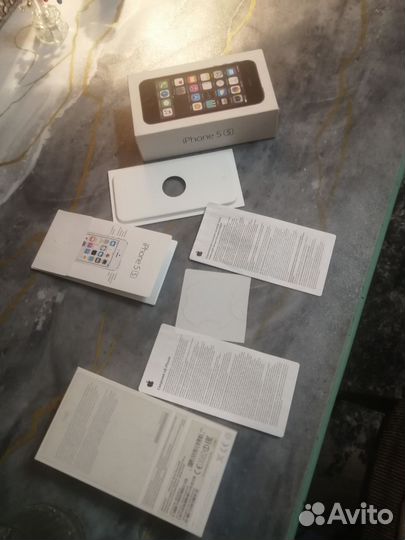 Коробка от iPhone 5 S