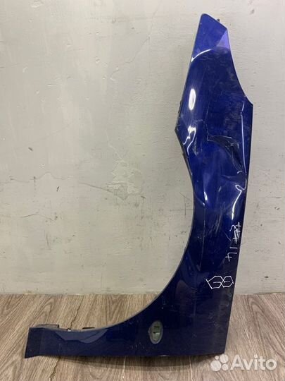Крыло переднее левое Peugeot 407 универсал 2007