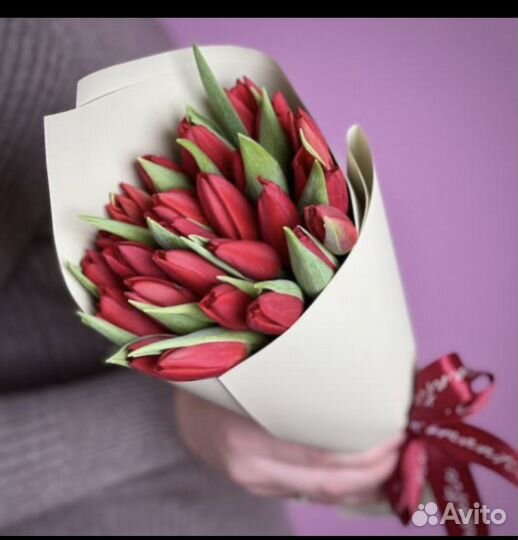 Тюльпаны к 8 марта