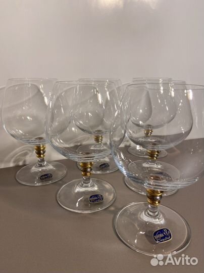 Бокалы для коньяка Bohemia Olivia