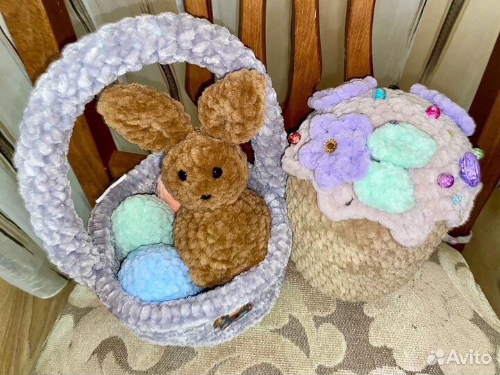 Вязаные игрушки ручной работы