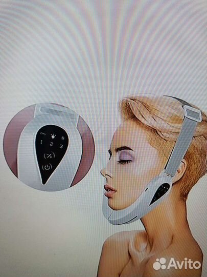 Вибрационный массажер лица Долой второй подбородок