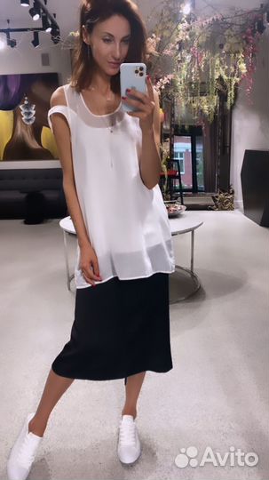 Блузкка топ льняной