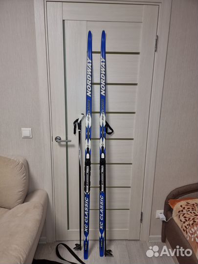 Лыжи беговые nordway 185см