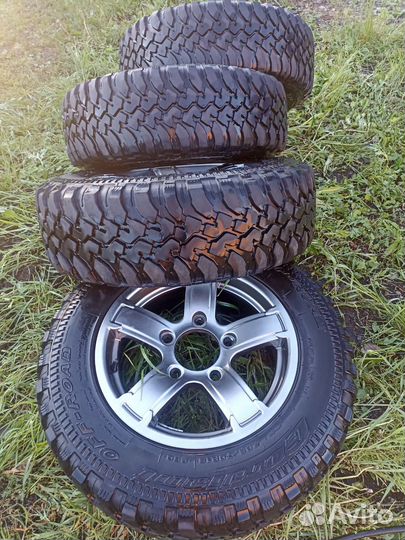 Грязевые колеса на ниву r15