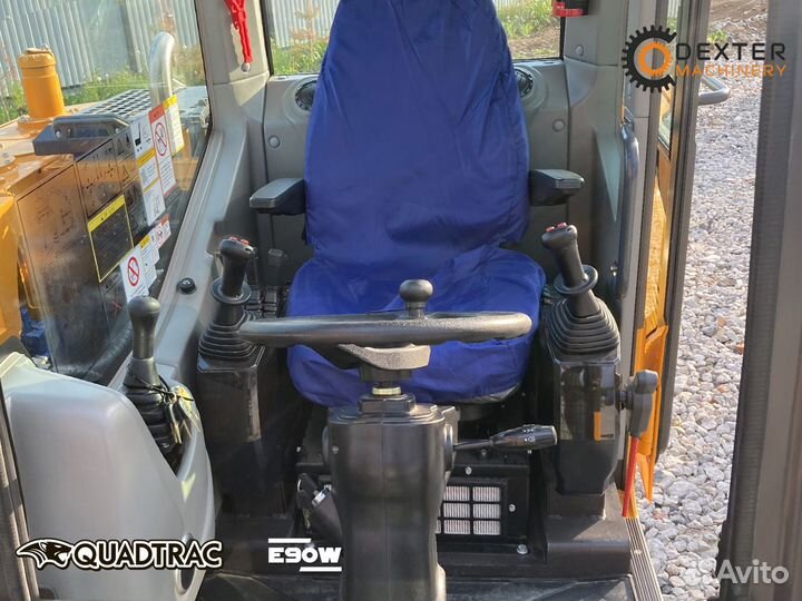 Колёсный экскаватор Quadtrac E90W, 2022