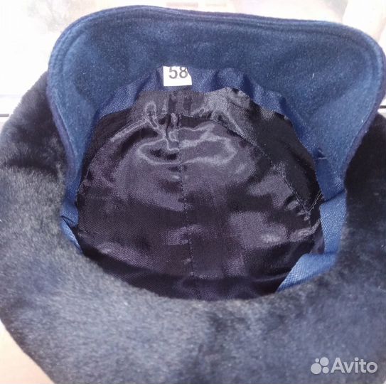 Шапка полиции зимняя женская форменная