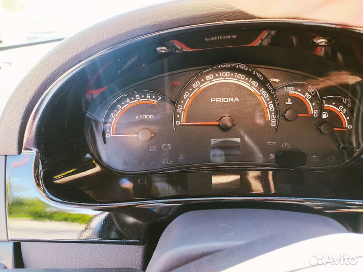 Рамка комбинации приборов Приора Черный Лак