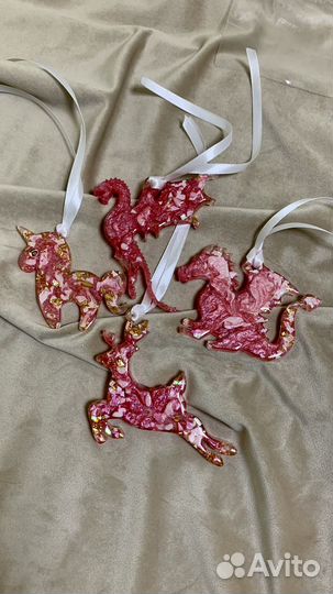 Новогодние игрушки ручной работы