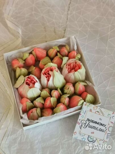 Зефирные цветы