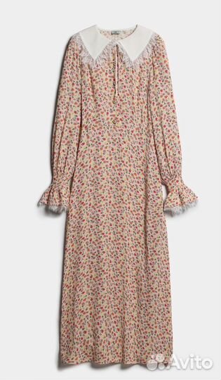 Платье Lime с воротником новое